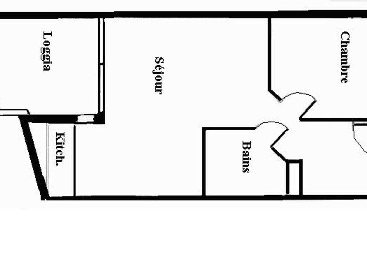 Confortable T2 A Sete Avec Vue Mer, Parking Et Wifi - Fr-1-338-111 Exterior foto